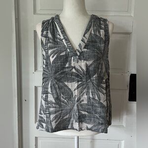 Marine Layer |  Sheri Tank Geo Palm Print